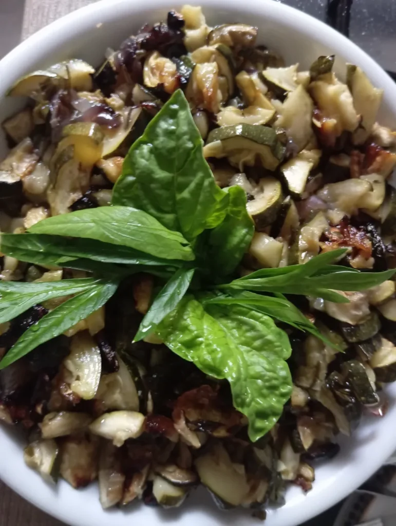 Courgettes rôties au four