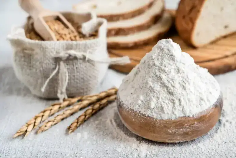 Farine de blé et pain, aliments liés à la sensibilité au gluten
